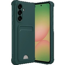 Samsung Galaxy A17 5g Kelvin Kartvizitli Silikon - Koyu YEŞIL-(5796) - BYOS4026-6248