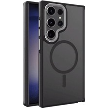 Khayra Samsung Galaxy S23 Ultra Winner Magsafe Kapak - SIYAH-(5796) - ESZAOC1926-6851
