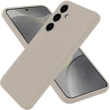 Genel Tedarik Samsung Galaxy S25 Kılıf Nano Içi Kadife Silikon - PUDRA-(5796) - EMTHBA4643-8532