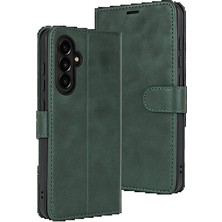 Genel Tedarik Samsung Galaxy S25 Fe Trend S Plus Kapaklı Kılıf - YEŞIL-(5796) - EMTHBA9536-4660