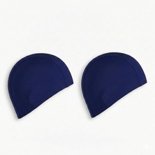 Adel Swimwear 2'li Kumaş Havuz Deniz Bonesi