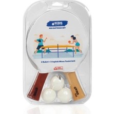 Supertrend Batman Set Masa Tenisi Raketi 2 Raket 3 Top