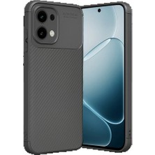 UStores Oppo A6 Pro 4g Auto Focus Karbon Kapak - GRI-(5796) - TNX2222-7633