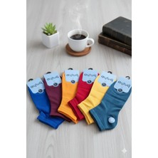 Aytuğ; Bambu Erkek Patik Çorabı; Dikişsiz; Yazlık ; 41-45 Numara; Asorti 12'li Kutu