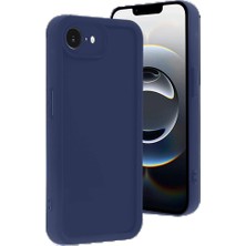 iPhone 16E Kılıf Viera Silikon - LACIVERT-(5796) - EMTHBA1399-3956