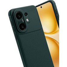 Vintessy Litaetrend Vivo X200 Fe Auto Focus Karbon Kapak - Koyu Yeşil