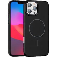 Genel Tedarik iPhone 16 Pro Max Broş Magsafe Kapak - SIYAH-(5796) - EMTHBA5329-4845