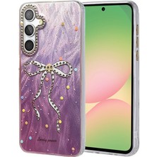 Genel Tedarik Samsung Galaxy A56 Kılıf Blade Aynalı Desenli Kapak - Desen 1-(5796) - EMTHBA8369-6106