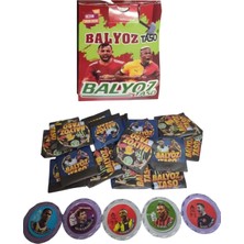 Şekeyci Balyoz Taso Yeni Sezon 2025 - 2026 Futbolcu Tasosu 100 Adet