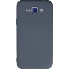 Genel Tedarik Samsung Galaxy J7 Kılıf Nano Içi Kadife Silikon - GRI-(5796) - EMTHBA5960-1749