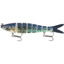 Sasa 8 Eklemli 3D Sahte Balık Model: 460 23 gr 13.5 cm Renk: 5