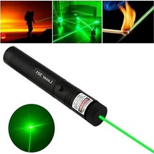 Bowie Ultra Güçlü Green Lazer Yeşil Lazer Yeşil Işık Feneri Şarjlı 10 Km Güç Lazer Pointer