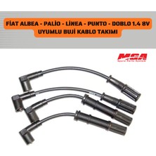 Mga 35012 Buji Kablosu Takımı | Fiat Palio Albea Linea Doblo Grande Punto 1.4 8V Uyumlu