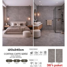 Cortina Caffe 36'lı Paket 120X240 cm Dijital Porselen – Mat, Rektifiyeli