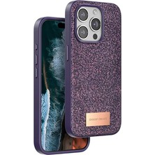 Genel Tedarik iPhone 14 Pro Bright Simli Kapak - Derin MOR-(5796) - EMTHBA6823-2170