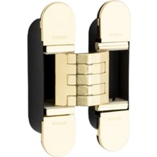 System Gizli Menteşe 130X30 mm Altın Renk