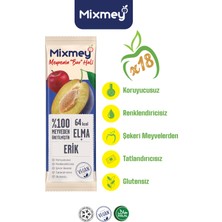 Mixmey Erik Meyve Barı 18 Adet | Sağlıklı Atıştırmalıklar – Vegan, Glutensiz, Koruyucusuz (20GR x 18 Adet)