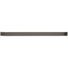 System 8312 Modern Çizgili Kulp Kalaylı Siyah Saten Renk 320 mm (Iki Delik Arası Mesafe)