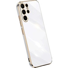 Khayra Samsung Galaxy S25 Ultra Kılıf Volet Silikon - BEYAZ-(5796) - ESZAOC1423-6305