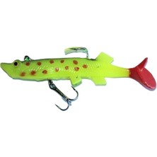 Genba Turna Silikon Yem Kırmızı Benekli Sarı 22.3 gr 12 cm Renk: 56