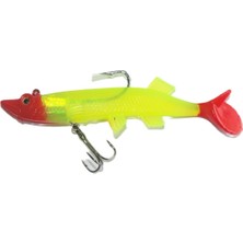 Genba Turna Silikon Yem Kırmızı Sarı 22.3 gr 12 cm Renk: 136