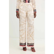 Guess Amanda Düz Paça Kadın Çok Renkli Pantolon 6RGB117439A-PM6Z