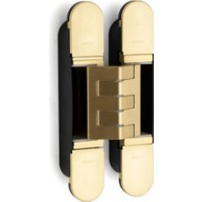 System Gizli Menteşe 180X32 mm Altın Saten Renk