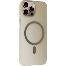 iPhone 15 Pro Tuna Pc Slim Magsafe Kapak - Titan GRI-(5796) - EMTHBA7046-4427