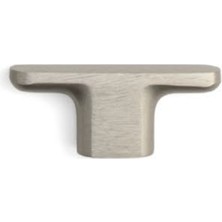 System 4725 Zamak T Kulp Nikel Saten Renk Çap: 38 mm
