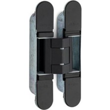 System Gizli Menteşe 128X22 mm Siyah Renk