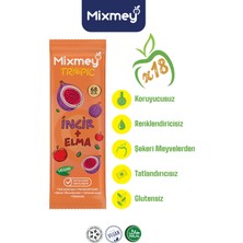 Mixmey Incir Meyve Barı 18 Adet | Sağlıklı Atıştırmalıklar – Vegan, Glutensiz, Koruyucusuz (20GR x 18 Adet)