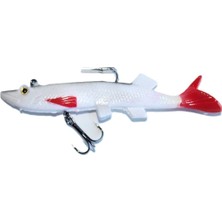 Genba Turna Silikon Yem Kırmızı Beyaz 22.3 gr 12 cm Renk: 315