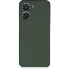 Genel Tedarik Vivo Y16 Kılıf Nano Içi Kadife Silikon - Koyu YEŞIL-(5796) - EMTHBA4313-4674