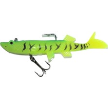 Genba Turna Silikon Yem Desenli Yeşil  22.3 gr 12 cm Renk: 103