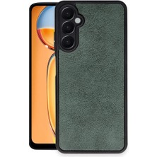 Etc Samsung Galaxy A36 Uyumlu Kılıf Aras Deri Kapak - Koyu YEŞIL-(5796) - NETIHV2007-5994