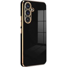 Samsung Galaxy S25 Plus Kılıf Volet Silikon - SIYAH-(5796) - EMTHBA6249-4048