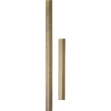 System 9474 Klasik Çizgili Kulp Antik Renk 960 mm (Iki Delik Arası Mesafe)