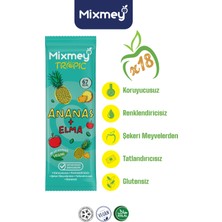 Mixmey Ananas Meyve Barı 18 Adet | Sağlıklı Atıştırmalıklar – Vegan, Glutensiz, Koruyucusuz 20GR x 18 Adet