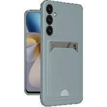 Genel Tedarik Samsung Galaxy A56 Kılıf Kelvin Kartvizitli Silikon - Açık YEŞIL-(5796) - EMTHBA1135-5254