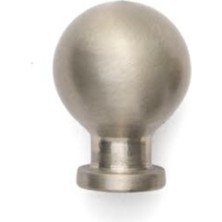 System 1465 Tek Delikli Düğme Kulp Saten Renk Çap : 20 mm