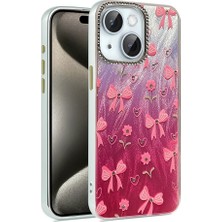 Tgzm iPhone 14 Kılıf Blade Aynalı Desenli Kapak - Desen 3-(5796) - TZMG6766-3983