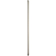 System 8315 Modern Oval Kulp Nikel Saten Renk 480 mm (Iki Delik Arası Mesafe)