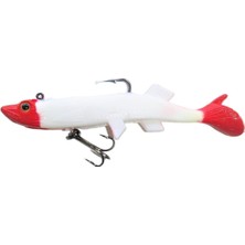 Genba Turna Silikon Yem Kırmızı Beyaz 22.3 gr 12 cm Renk: 318