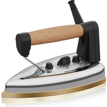 Gazzellam Silter Ağır Buharsız El Ütüsü - Pirinç Taban