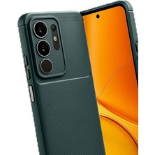 Genel Tedarik Vivo Y29S Auto Focus Karbon Kapak - Koyu YEŞIL-(5796) - EMTHBA1748-7445