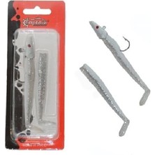 Captain 3071 Ultimate Sardine 12 cm Levrek Silikonu 2'li Suni Yem Renk: 4