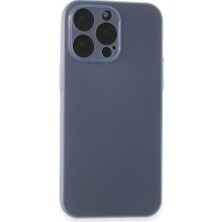 Genel Tedarik iPhone 15 Pro Kılıf Silikon - MAVI-(5796) - EMTHBA8439-1143