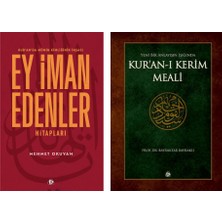 Düşün Yayıncılık Mehmet Okuyan Ey Iman Edenler- Kur'an Meali Bayraktar Bayraklı Karton Kapak