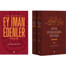 Düşün Yayıncılık Mehmet Okuyan Ey Iman Edenler -Kısa Surelerin Tefsiri 2 Cilt Ciltli Kapak