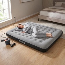 Bestway Ultra King 3 Kişilik Şişme Yatak ve Elektrikli Pompa 203X183X22CM 671HC BW147